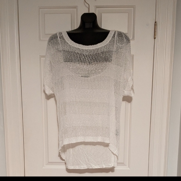 Le Chateau - BNWT White Sweater W Tank XXL - Picture 2 of 4